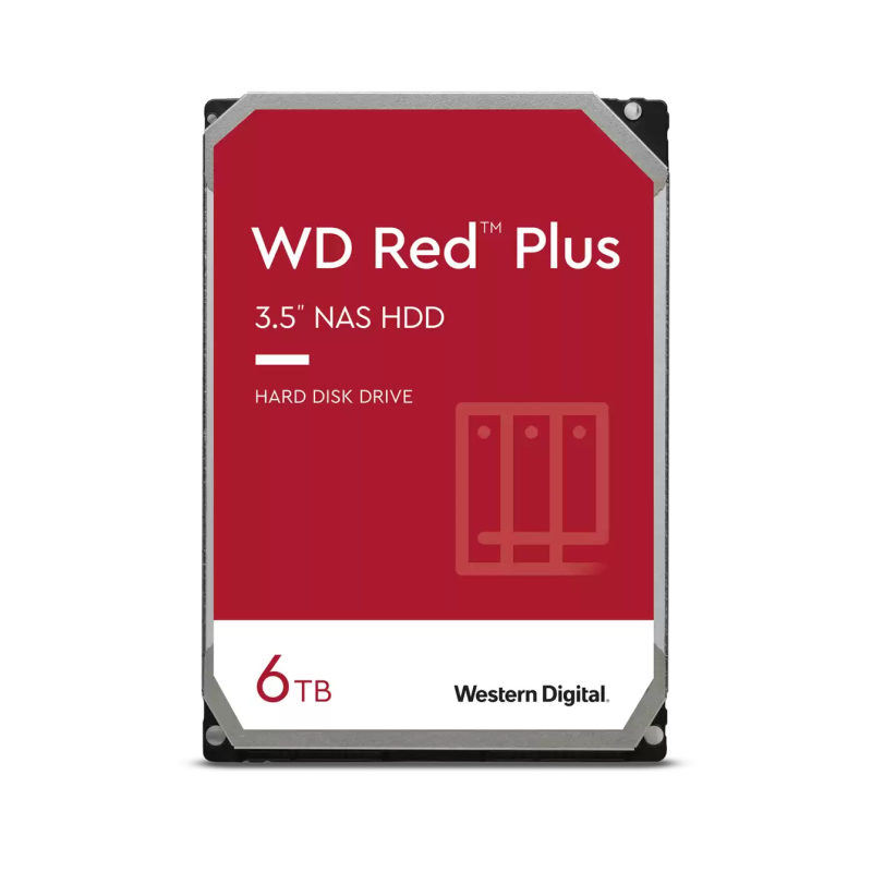 DISCO DURO WD RED PLUS 6TB SATA