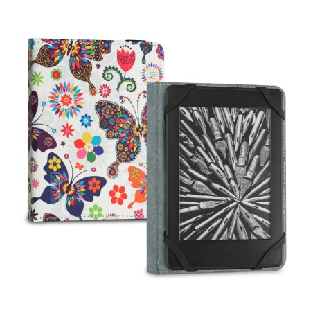 Funda para libro electrónico Subblim 1EC010 Clever Ebook Case 6" Mariposas