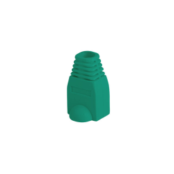 FUNDA PROTECTOR LANBERG CONECTOR RJ45 (PACK 100 UDS) VERDE