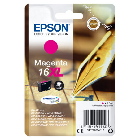 TINTA EPSON DURABRITE 16XL MAGENTA WF2630WF WF2010