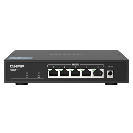 QNAP QSW-1105-5T SWITCH5PORT 2-5GBPSPERPAUTO NEG 2-5G-1G-100M UNM