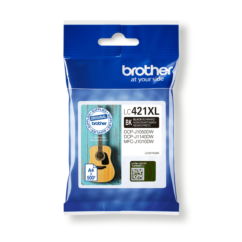 Cartucho de Tinta Original Brother LC421XL Alta Capacidad- N