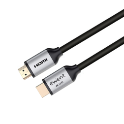 CABLE HDMI 2-0 EWENT PREMIUM HIGH SPEED CON ETHERNET NEGRO M-M 5M 4K 60HZ