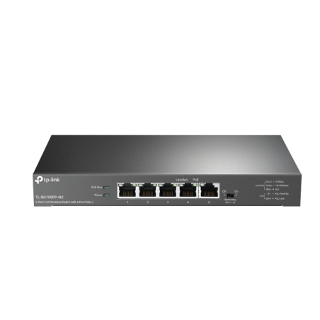 5-PORT 2-5G DESKTOP SWITCH WITH 4-PORT POE++