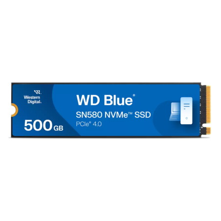 WD SSD SN580 WD BLUE PCIE GEN4 NVME 500GB WDS500G3B0E