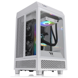 CAJA THERMALTAKE THE TOWER 100 MINI-ITX 2XUSBA 3-2 SIN FUENTE BLANCO