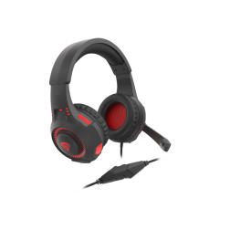 AURICULARES GAMING GENESIS RADON 210 7-1 USB NEGRO-ROJO