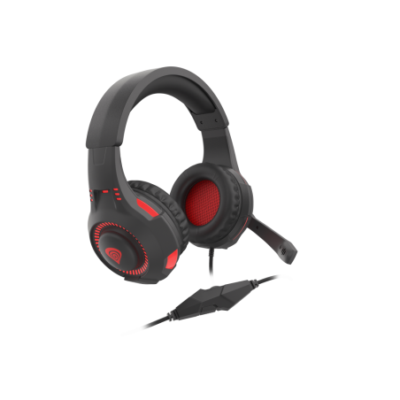 AURICULARES GAMING GENESIS RADON 210 7-1 USB NEGRO-ROJO