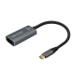 CABLE CONVERSOR AISENS ALUMINIO USB-C A HDMI 4K60HZ GRIS 15CM