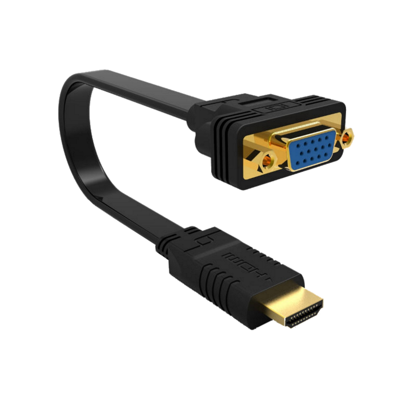 CABLE EWENT CONVERTIDOR HDMI MACHO - VGA HEMBRA 0,20 METROS