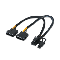 CABLE ALIMENTACIÓN 2XMOLEX H A PCI-E M AISENS