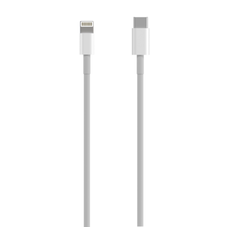 CABLE AISENS USB 2-0 LIGHTNING-M-USB-C-M PD BLANCO 0-5M