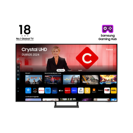 Televisor Samsung Crystal UHD TU55DU8505 55"- Ultra HD 4K- Smart TV- WiFi