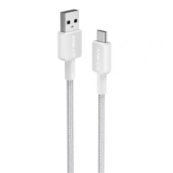 CABLE ANKER 322 USB-A A USB-C 0,9M BLANCO