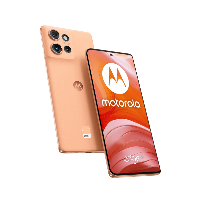 SMARTPHONE MOTOROLA MOTO EDGE 50 12G-512GB PEACH FUZZ