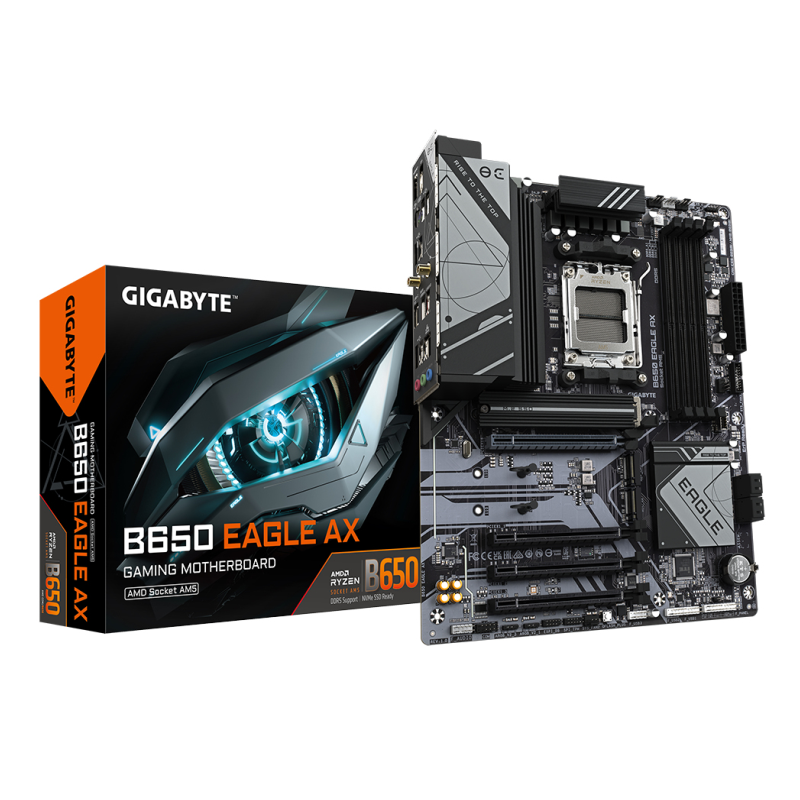 PLACA BASE GIGABYTE B650 EAGLE AX AM5 ATX 4XDDR5