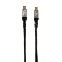 CABLE GEMBIRD USB 4 TIPO C DE PRIMERA CALIDAD, 40 GBPS, 240 W, 1,5 M