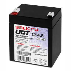 Batería Salicru UBT 12-4,5 compatible con SAI Salicru según especificaciones