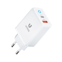 CARGADOR UNICO DUAL TIPO C Y USB A 65W