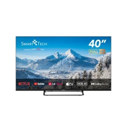 TELEVISIÓN QLED SMART TECH FHD 40  40QW01V WEBOS TV