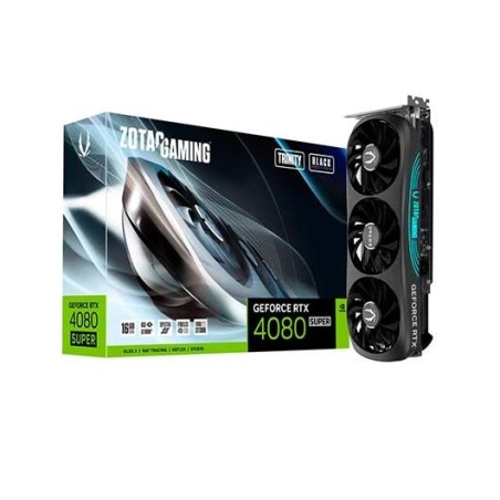 TARJETA GRAFICA ZOTAC GAMING GEFORCE RTX 4080SUPER TRINITY BLACK ED 16GB