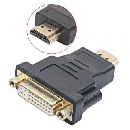 Adaptador DVI 3GO ADVIHDMI- DVI Hembra - HDMI Macho