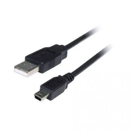 Cable USB 2-0 3GO C107- MiniUSB Macho - USB Macho- 1-5m- Negro