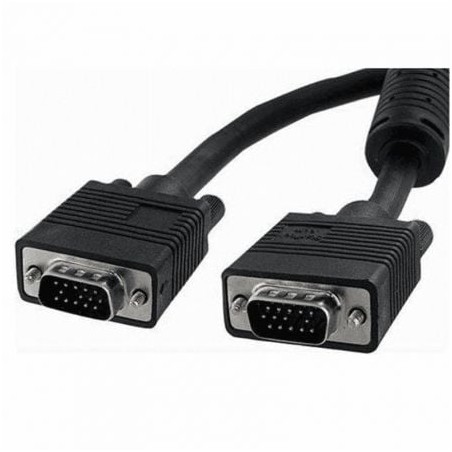 Cable SVGA 3GO CVGA3MM- VGA Macho - VGA Macho- 3m- Negro