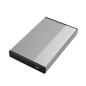 Caja Externa para Disco Duro de 2-5" 3GO HDD25GYC21- USB 3-1- Sin Tornillos