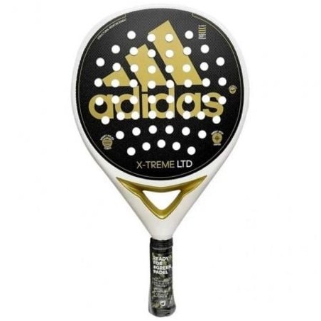 Pala de Pádel Adidas Pala Adidas X-Treme- Blanco y Oro