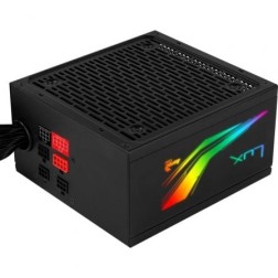 Fuente de Alimentación Aerocool LUX RGB 850M- 850W- Ventilador 12cm- 80 Plus Bronze