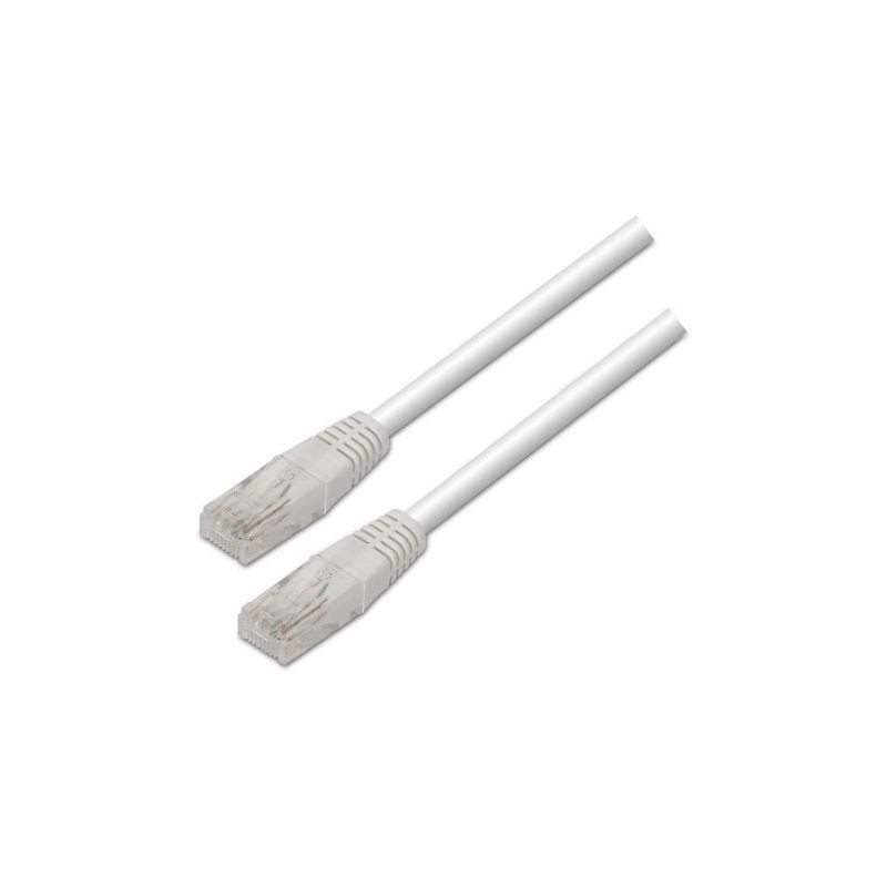 Cable de Red RJ45 UTP Aisens A133-0197- Cat-5e- 1m- Blanco