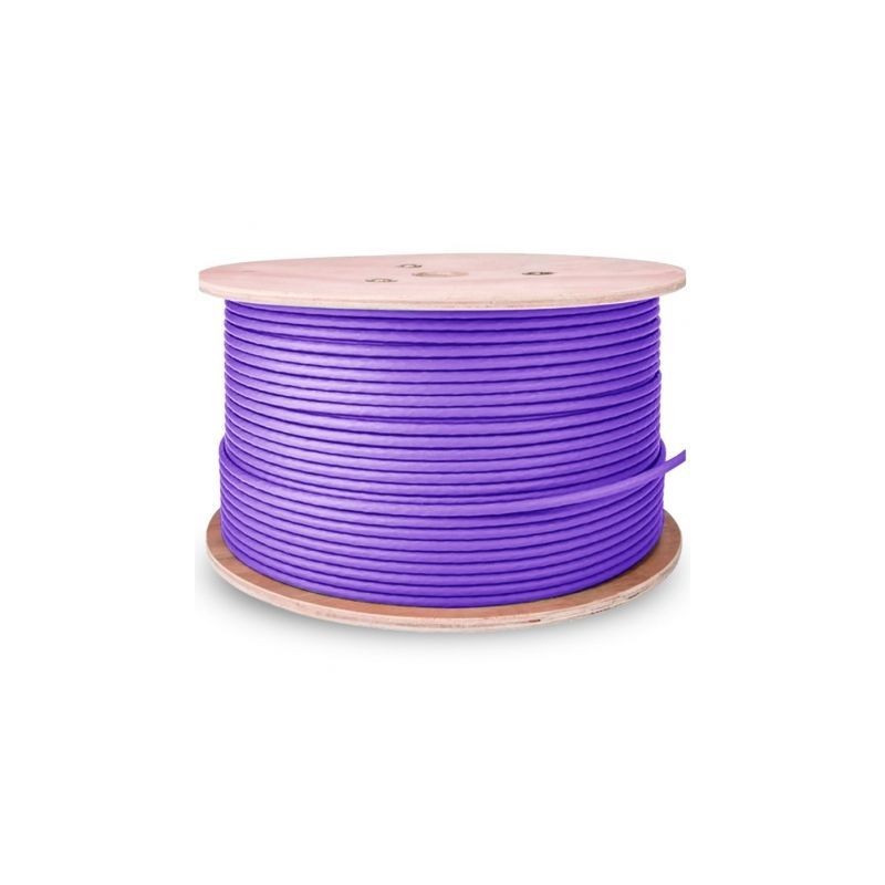 Bobina de Cable RJ45 AWG23 UTP Aisens A135-0748 Cat-6- LSZH- 305m- Violeta