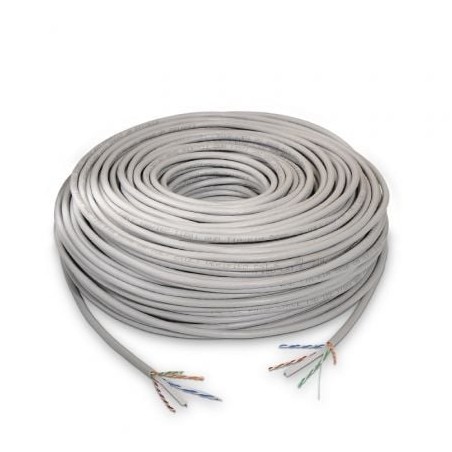 Bobina de Cable RJ45 UTP Aisens A135-0262 Cat-6- 305m- Gris