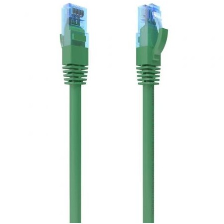 Cable de Red RJ45 AWG26 CCA UTP Aisens A135-0807 Cat-6- 50cm- Verde