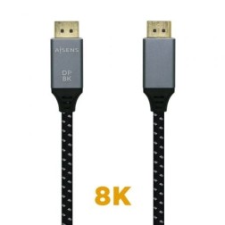 CABLE DISPLAYPORT V1-4 8K DP A M AISENS 3M