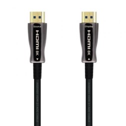 Cable HDMI 2-1 AOC 8K Aisens A153-0520- HDMI Macho - HDMI Macho- 40m- Negro