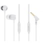 Auriculares Intrauditivos Aiwa ESTM-30WT- con Micrófono- Jack 3-5- Blancos