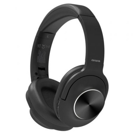 Auriculares Inalámbricos Aiwa HST-220BT-BK- con Micrófono- Bluetooth- Negros