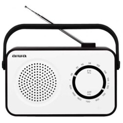 Radio Portátil Aiwa R-190BW- 2W- Blanco