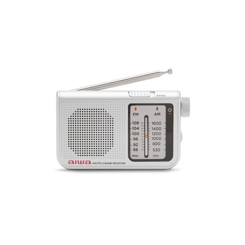 Radio Portátil Aiwa RS-55SL- Plata