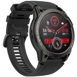 Smartwatch Aiwa SW-A2000- Notificaciones- Frecuencia Cardíaca- GPS- Negro