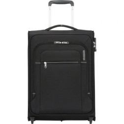 Maleta de Cabina American Tourister Crosstrack Upright 55cm- 55x40x20cm- 2 Ruedas- Negra y Gris