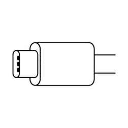 Adaptador Apple USB de Tipo-C a toma para auriculares de 3-5mm