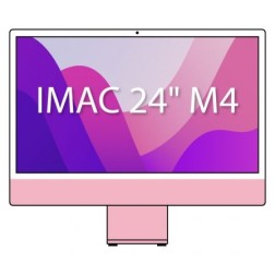 Apple iMac 24" Retina 4,5K - M4 10-Core CPU- 16Gb- 256Gb SSD- 10-Core GPU- Rosa