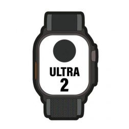 Apple Watch Ultra 2- GPS- Cellular- 49mm- Caja de Titanio Negro - Correa Loop Trail Negro S-M