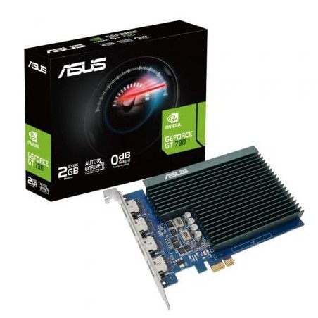 Tarjeta Gráfica Asus GeForce GT 730- 2GB GDDR5