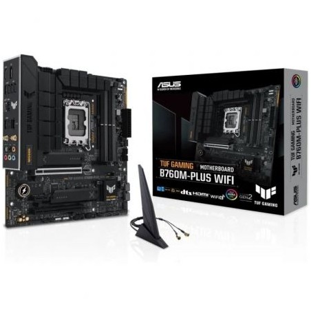 Placa Base Asus TUF GAMING B760M-PLUS WIFI- Socket 1700- Micro ATX