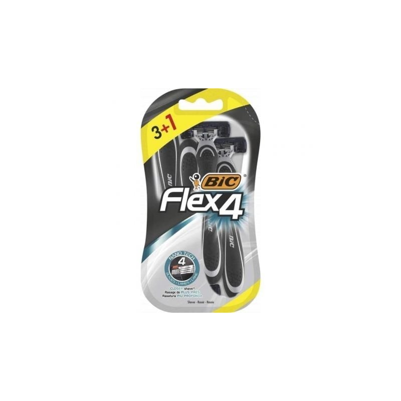 Cuchilla de Afeitar Bic Flex 4- 4 uds