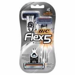 Cuchilla de Afeitar Bic Flex 5- 3 uds